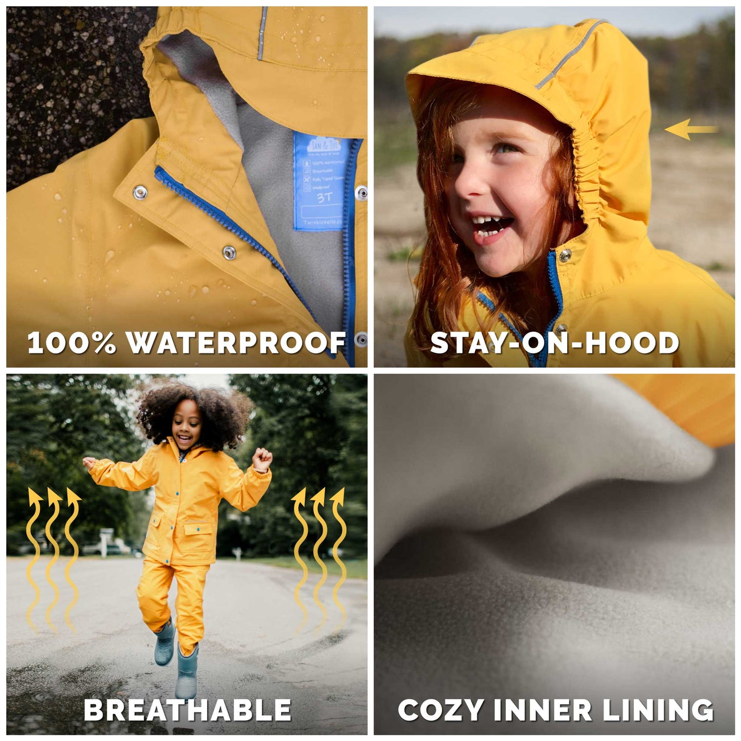 Home Sweet Home | Cozy-Dry Rain Jacket