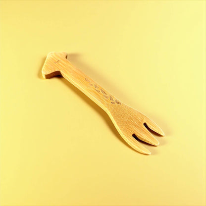 Bamboo Animal Kids & Toddler Utensils | Kids NEW Bestseller: Giraffe | Spoon