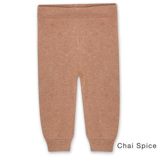 Pocket Baby Pants Sweater Knit (Organic) FW25 - 7 Colors: Chai Spice / 18-24M