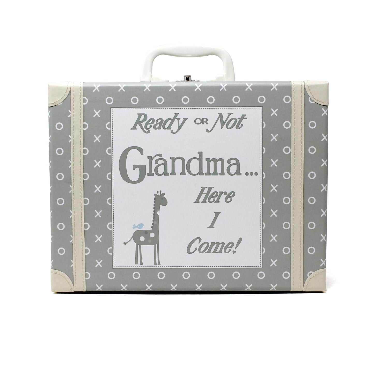 Gray Grandma Suitcase