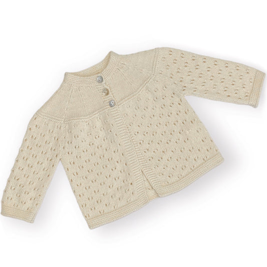 TANE Organics Pointelle Cardigan