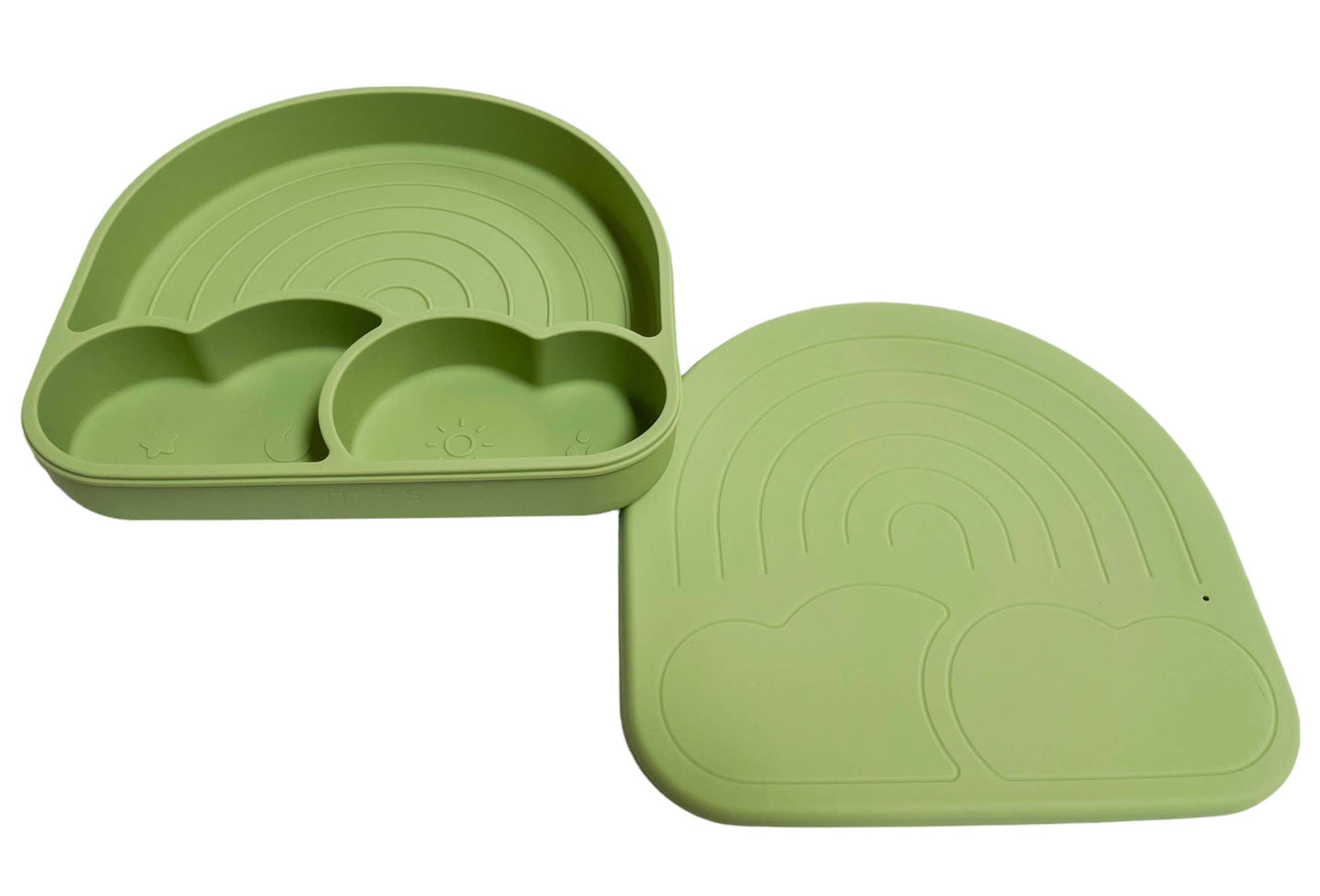 Rainbow Plate Set: Icy lilac