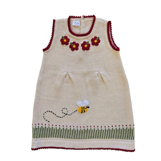 Bumblebee Garden Dress: 12 months