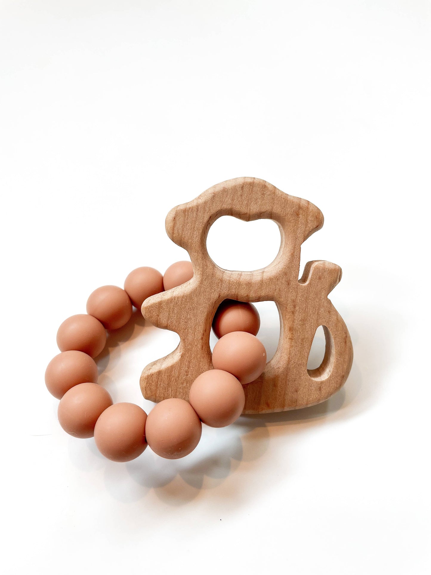 Basic Monkey Teether: Powder Blue