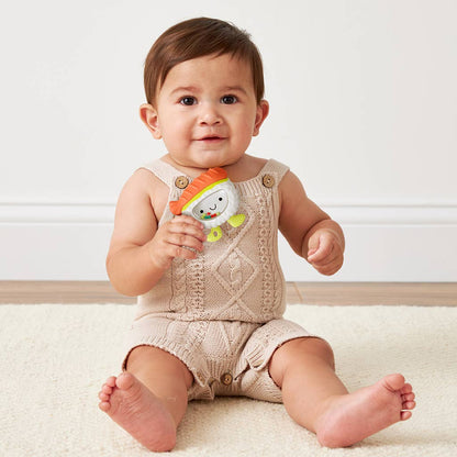 Sweetie Shake Plus™ Rattle & Teether - Chloe the Croissant