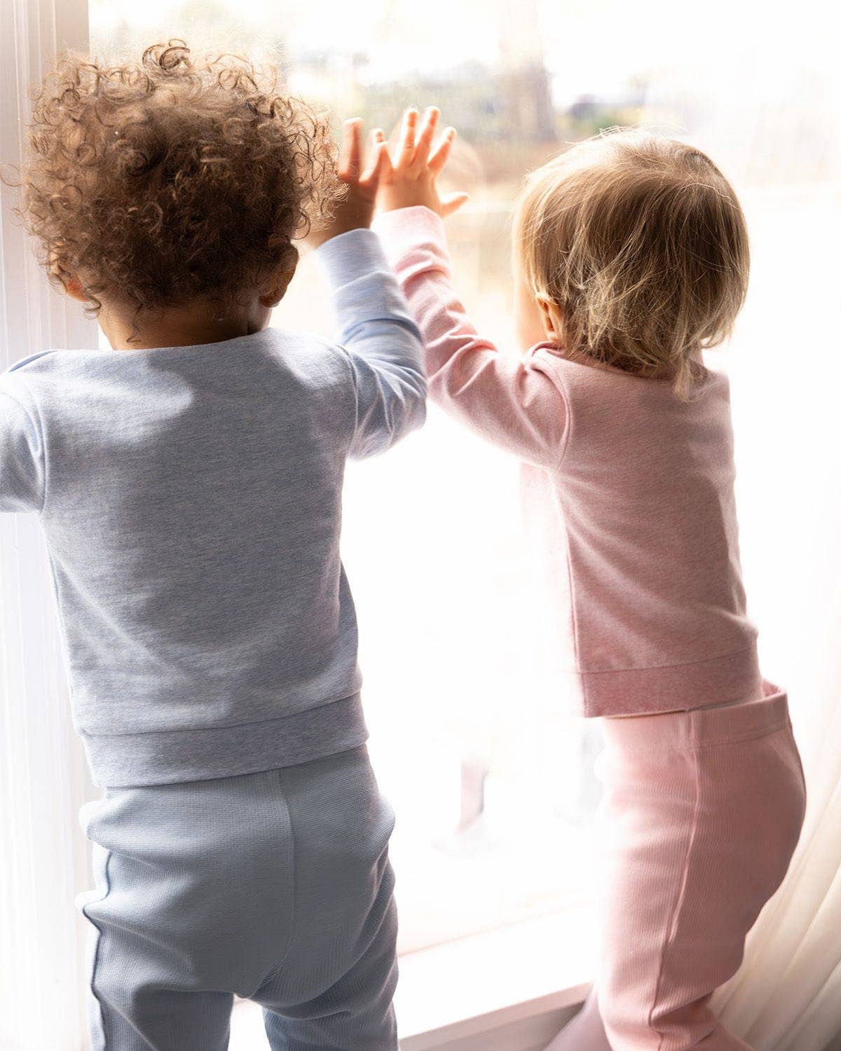 This Is How I Roll 2 Pc Legging Set: Cloud Blue / 2