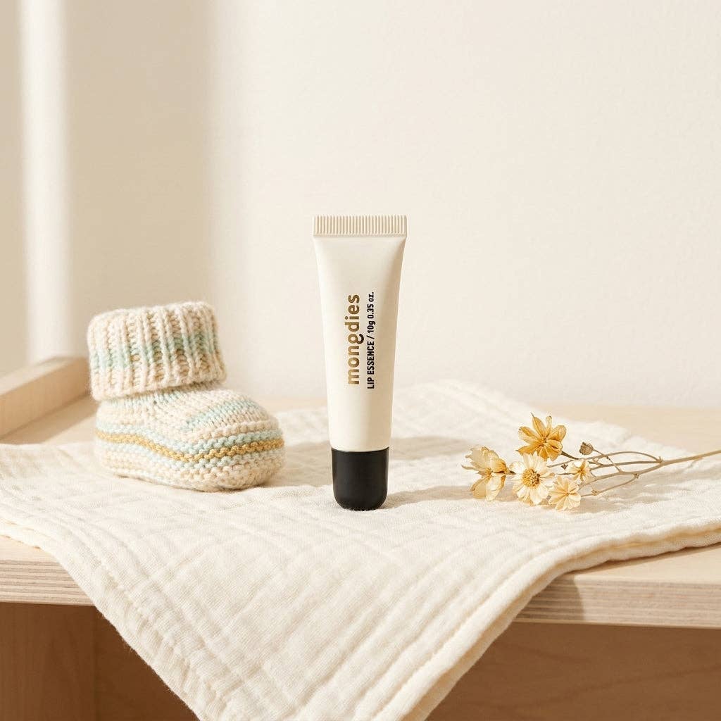 Mongdies Lip Essence 10g | Gentle Moisturizing Lip Care for Babies & Family | EWG Green