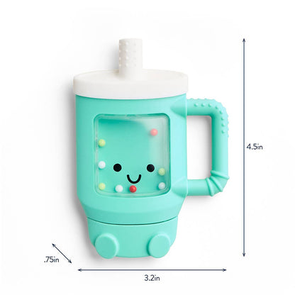 Sweetie Shake Plus™ Rattle & Teether - Tucker the Tumbler