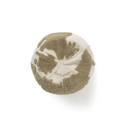 Pouf World Map Rugcycled