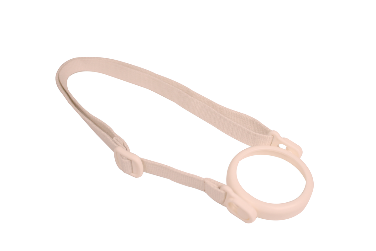 Grosmimi Straw Cup Strap: Rose Gold