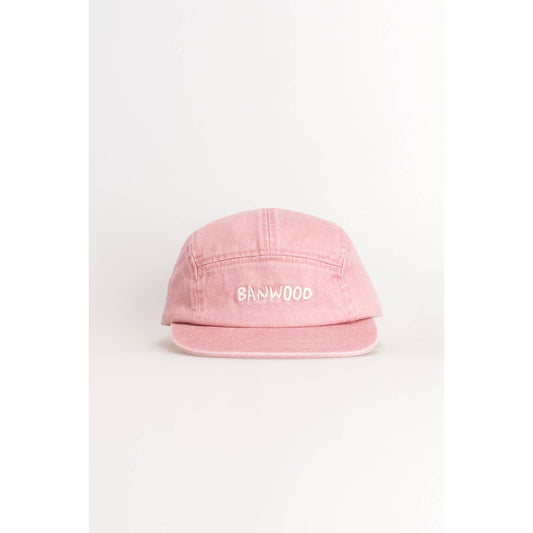 Banwood Washed 5 panel Cap - Rose
