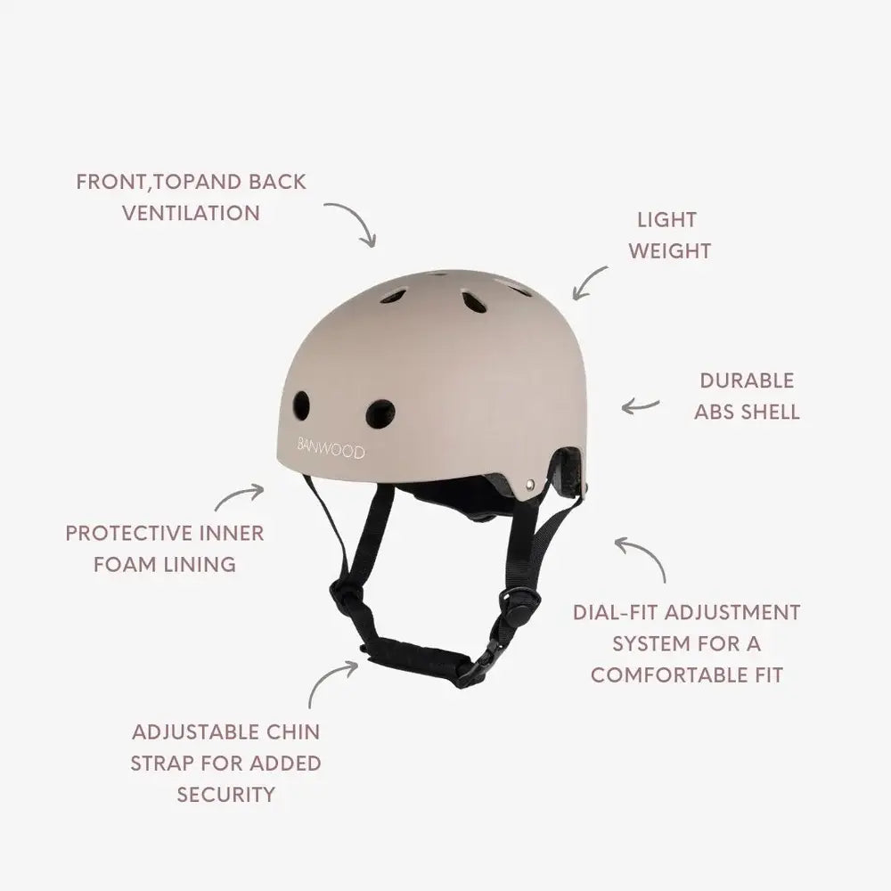 BANWOOD HELMET - MATTE BEIGE (50-54 cm)
