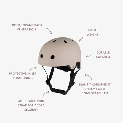 BANWOOD HELMET - MATTE BEIGE (50-54 cm)