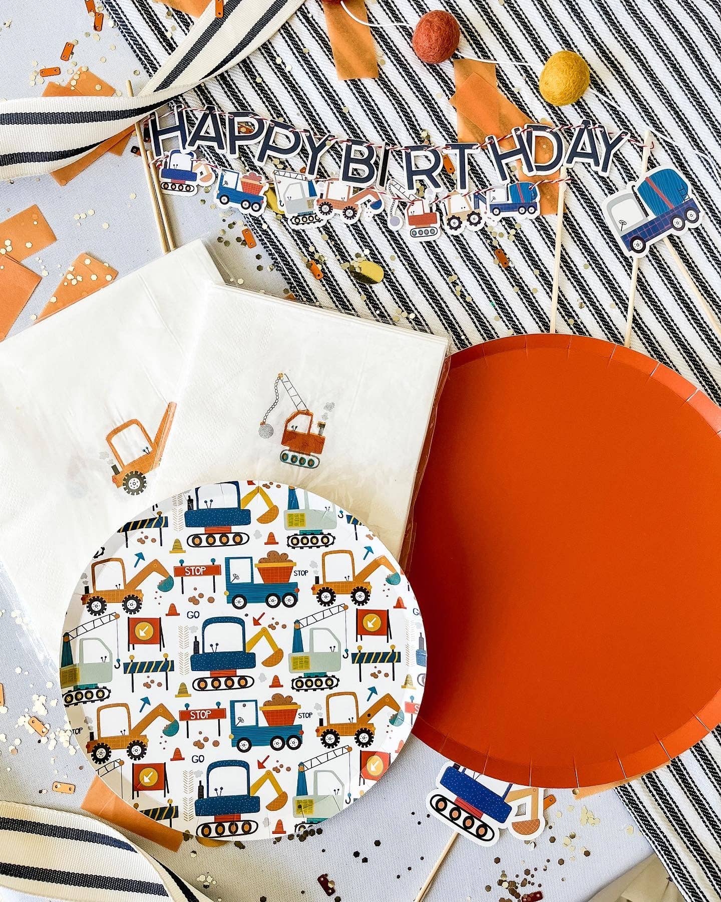 Builder Cupcake Toppers