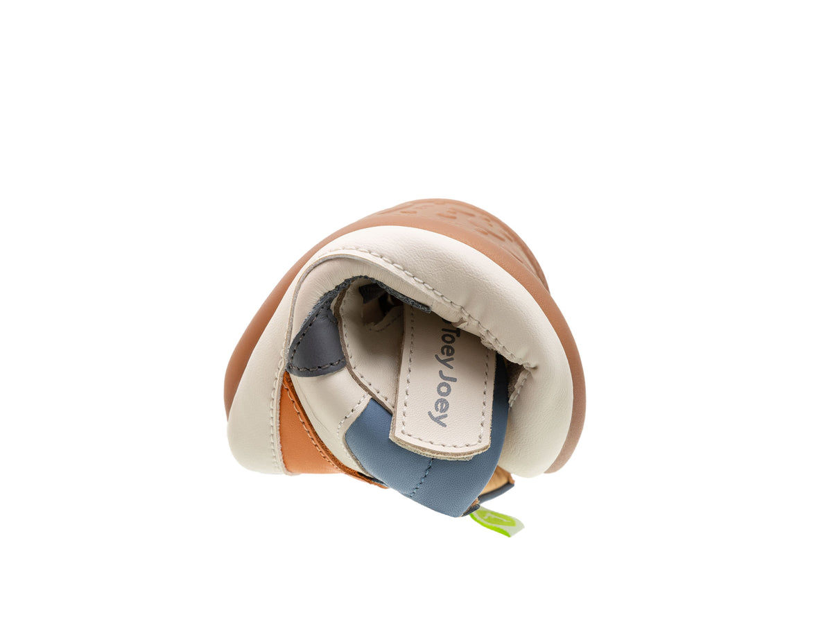 Toddler Sneakers Landy High-Top - Tapioca/ Slate Blue/ Tangerine