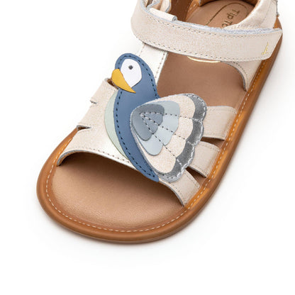 Toddler Sandals Macaw - White Dream/Mint/Denim
