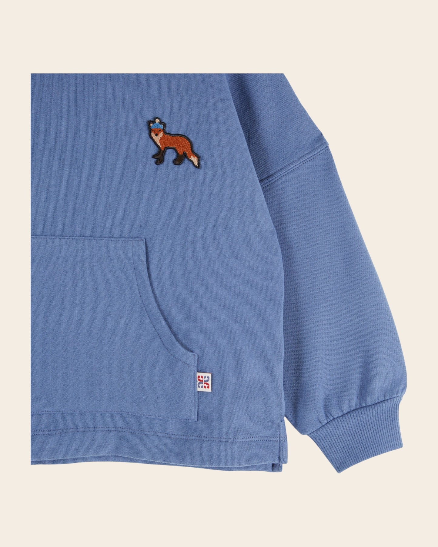 Hooded Sweatshirt - Blue Fox