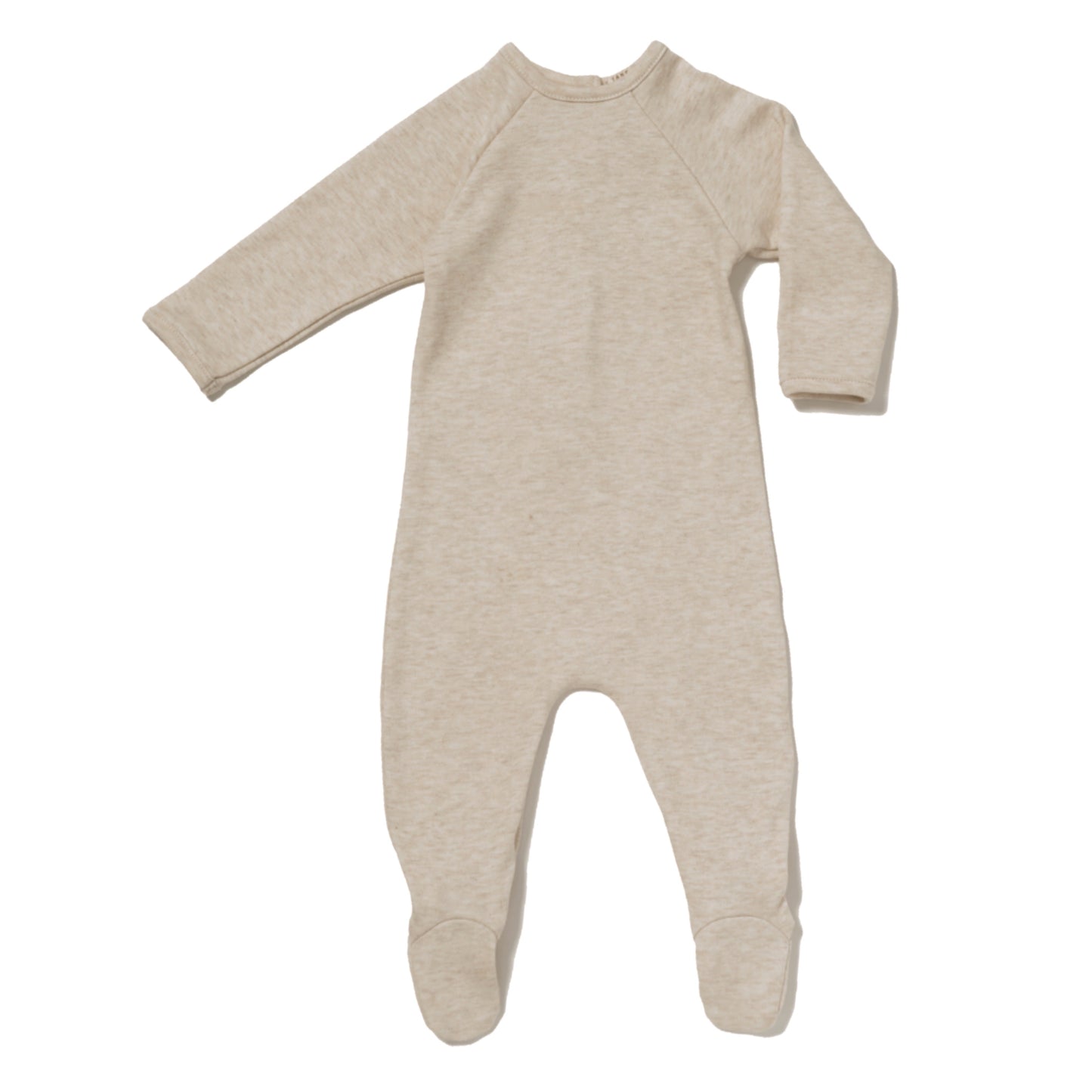 TANE Organics Brushed Cotton Raglan Footie