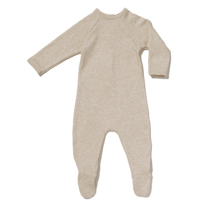TANE Organics Brushed Cotton Raglan Footie