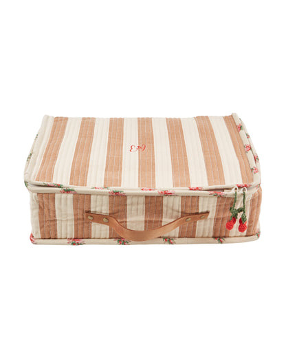 Large Suitcase - Rayure Farine