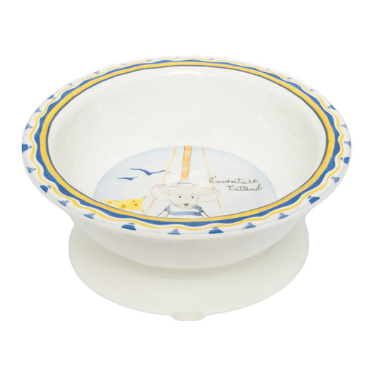 Suction Bowl - Sailor, Adenture Awaits