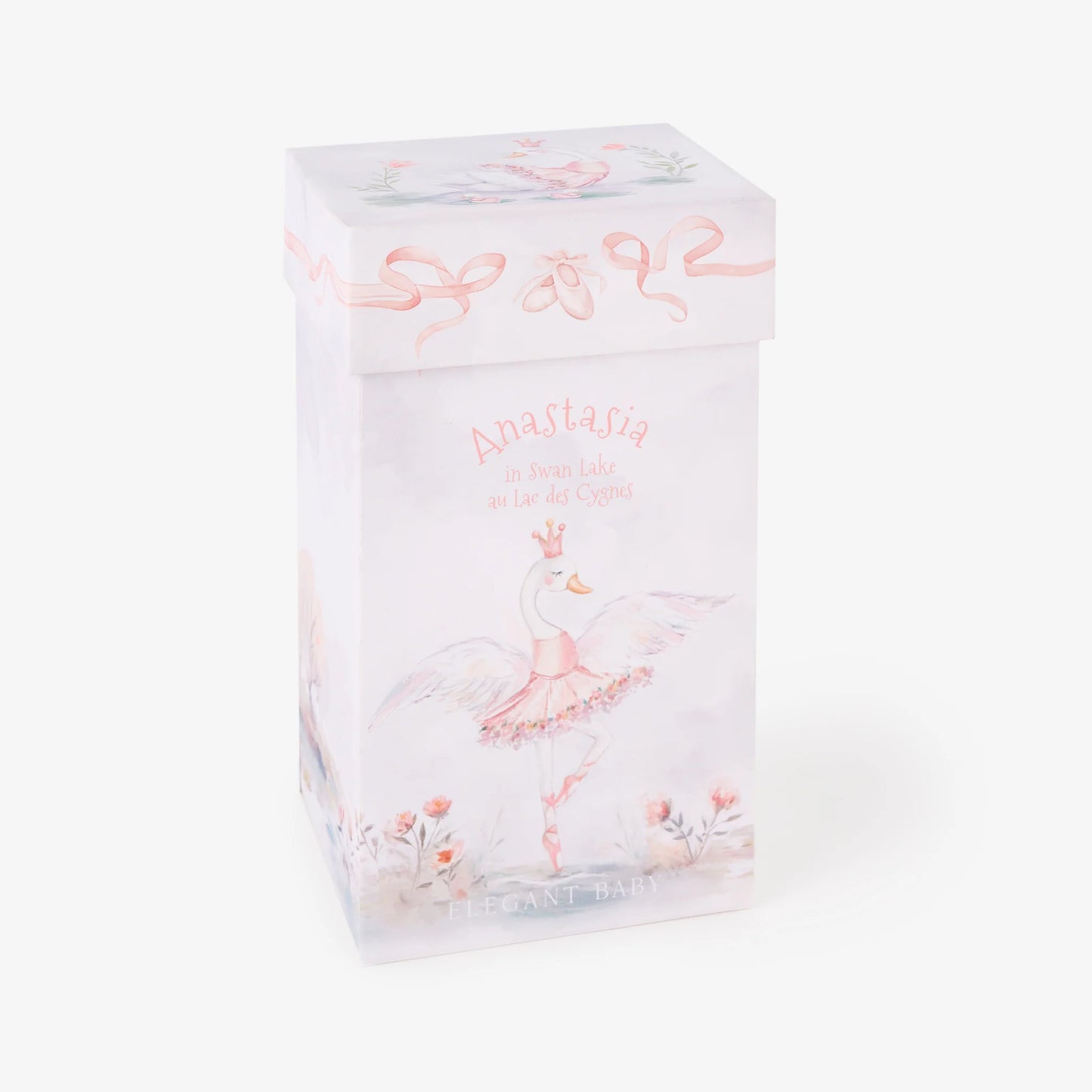 Anastasia the Ballerina Swan Plush Toy w/ Gift Box