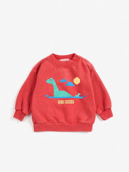 Lake Monster sweatshirt - Red