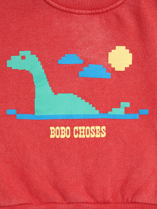 Lake Monster sweatshirt - Red
