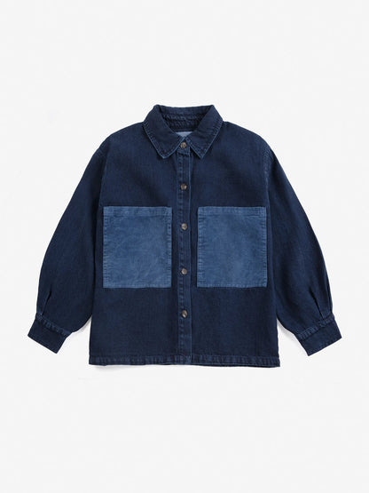 Booo Bo Choses Tag Denim Shirt