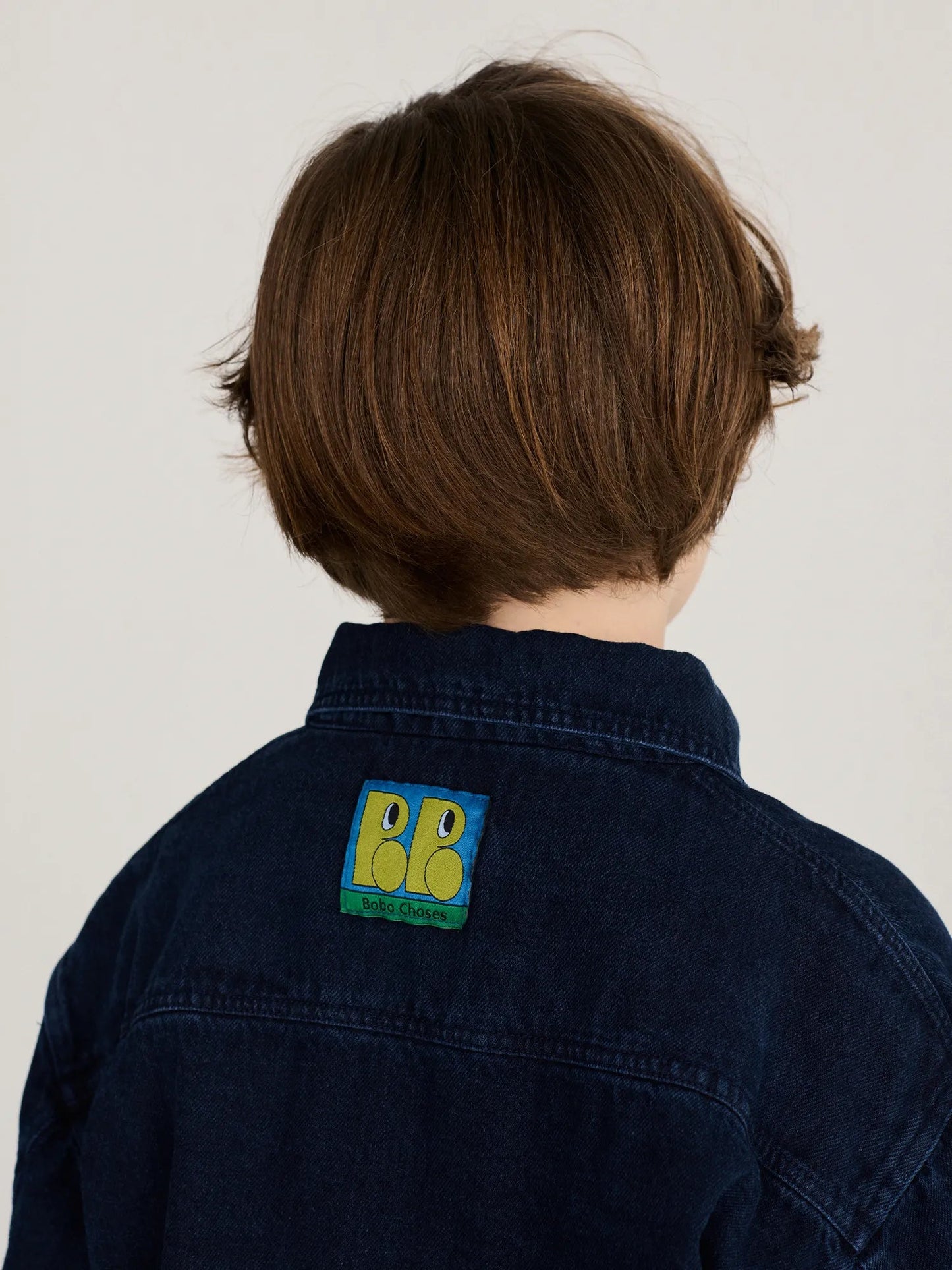 Booo Bo Choses Tag Denim Shirt