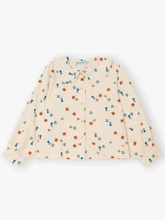 Blossom all over blouse - Offwhite