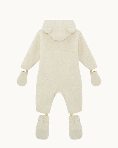 BAILEY FAUX SHEARLING PRAMSUIT - BABY