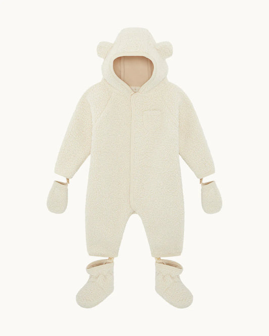 BAILEY FAUX SHEARLING PRAMSUIT - BABY