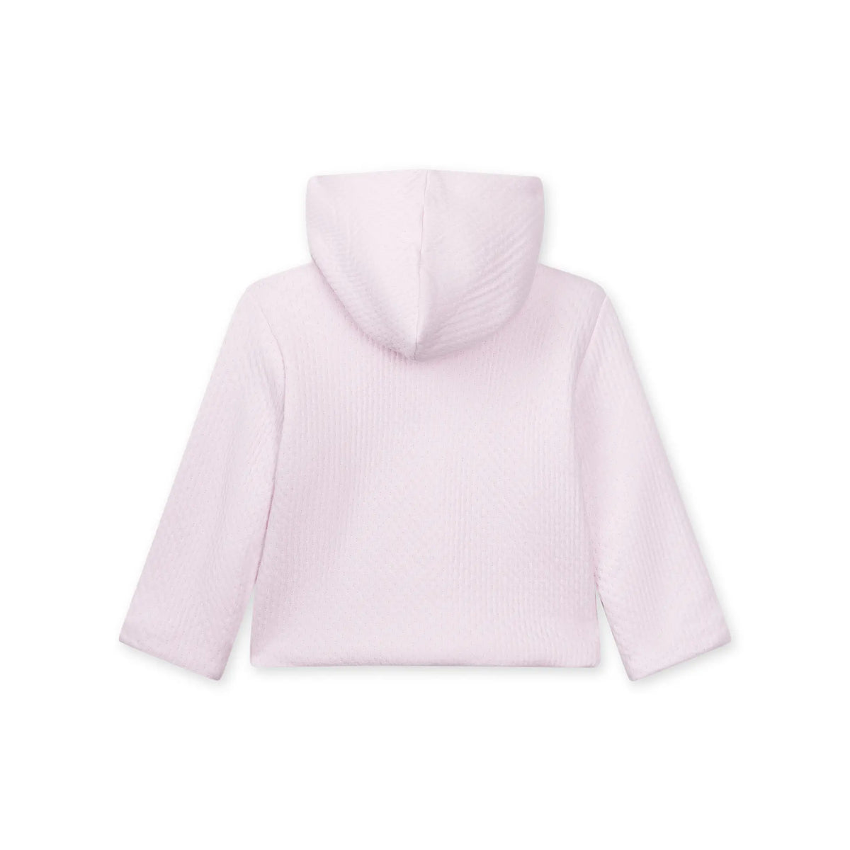 Jacquard Hooded Jacket - Pink