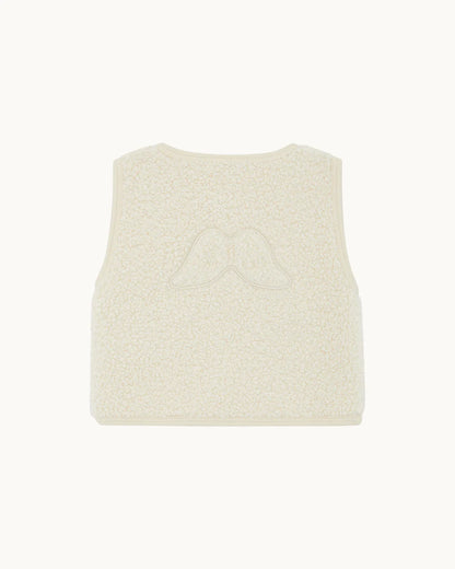 BILLIE FAUX SHEARLING GILET - BABY