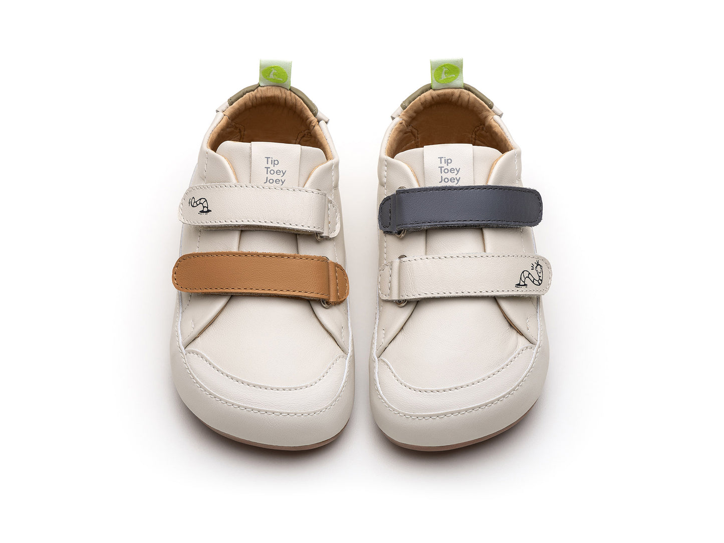 Toddler Sneakers Bossy Worm - apioca/ Hay/ Slate Blue