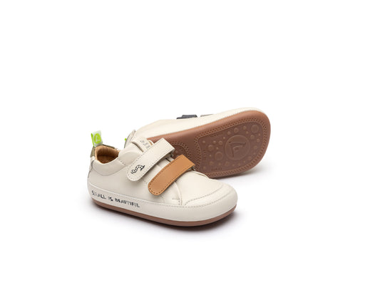 Toddler Sneakers Bossy Worm - apioca/ Hay/ Slate Blue