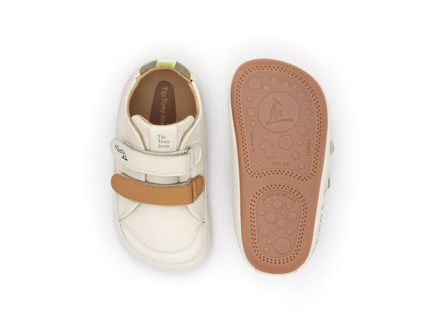 Toddler Sneakers Bossy Worm - apioca/ Hay/ Slate Blue