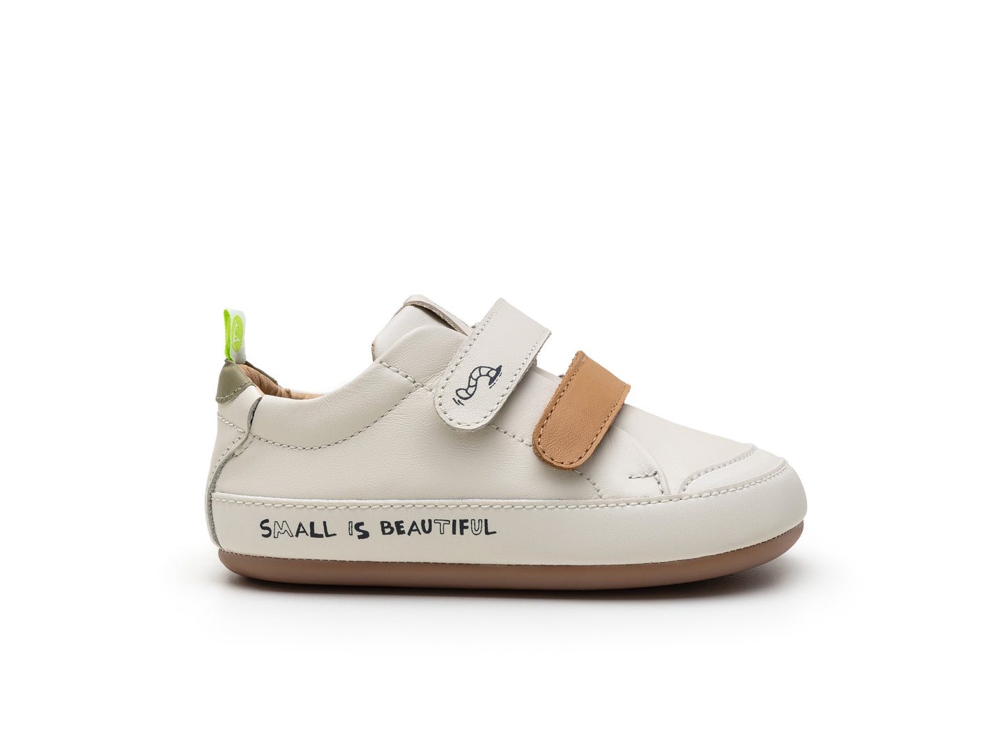 Toddler Sneakers Bossy Worm - apioca/ Hay/ Slate Blue