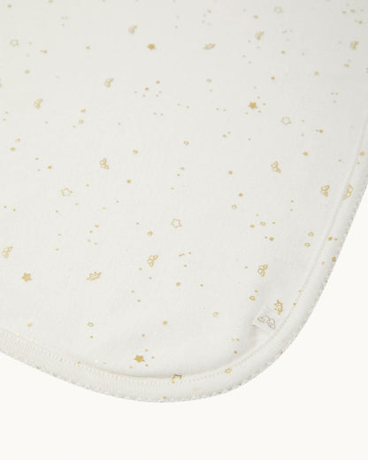 Briss Star & Crown Swaddle Blanket - Natural