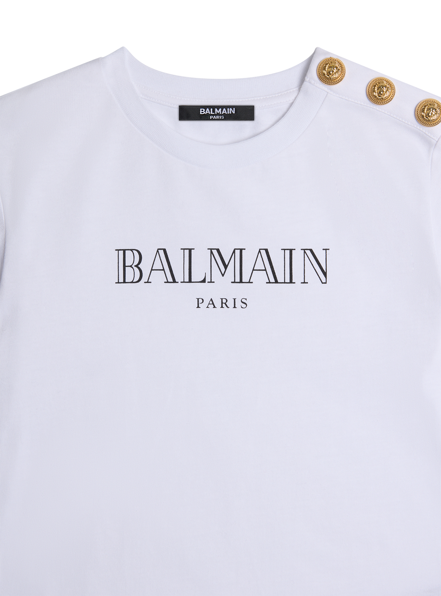 T-shirt with Balmain Paris print