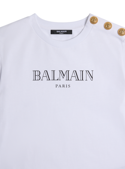 T-shirt with Balmain Paris print