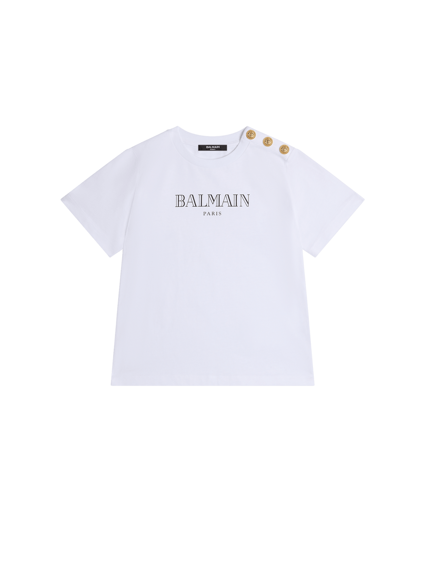 T-shirt with Balmain Paris print