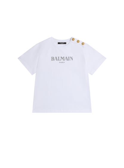 T-shirt with Balmain Paris print