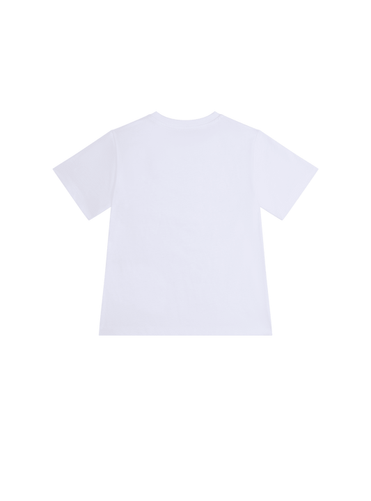 T-shirt with Balmain Paris print