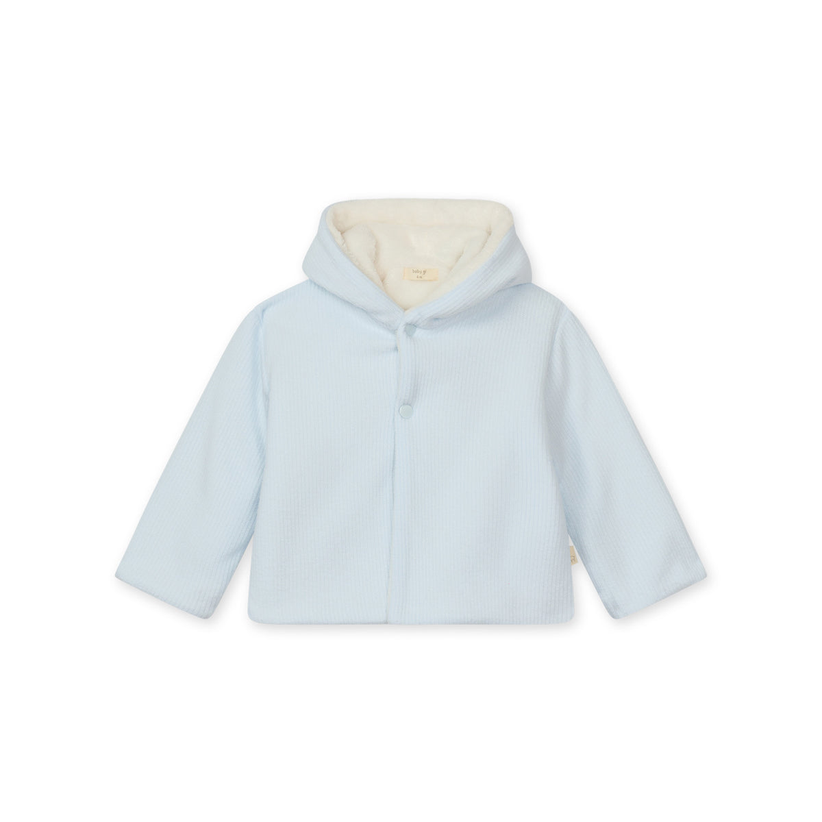 Baby Gi Rib Knit Hooded Jacket