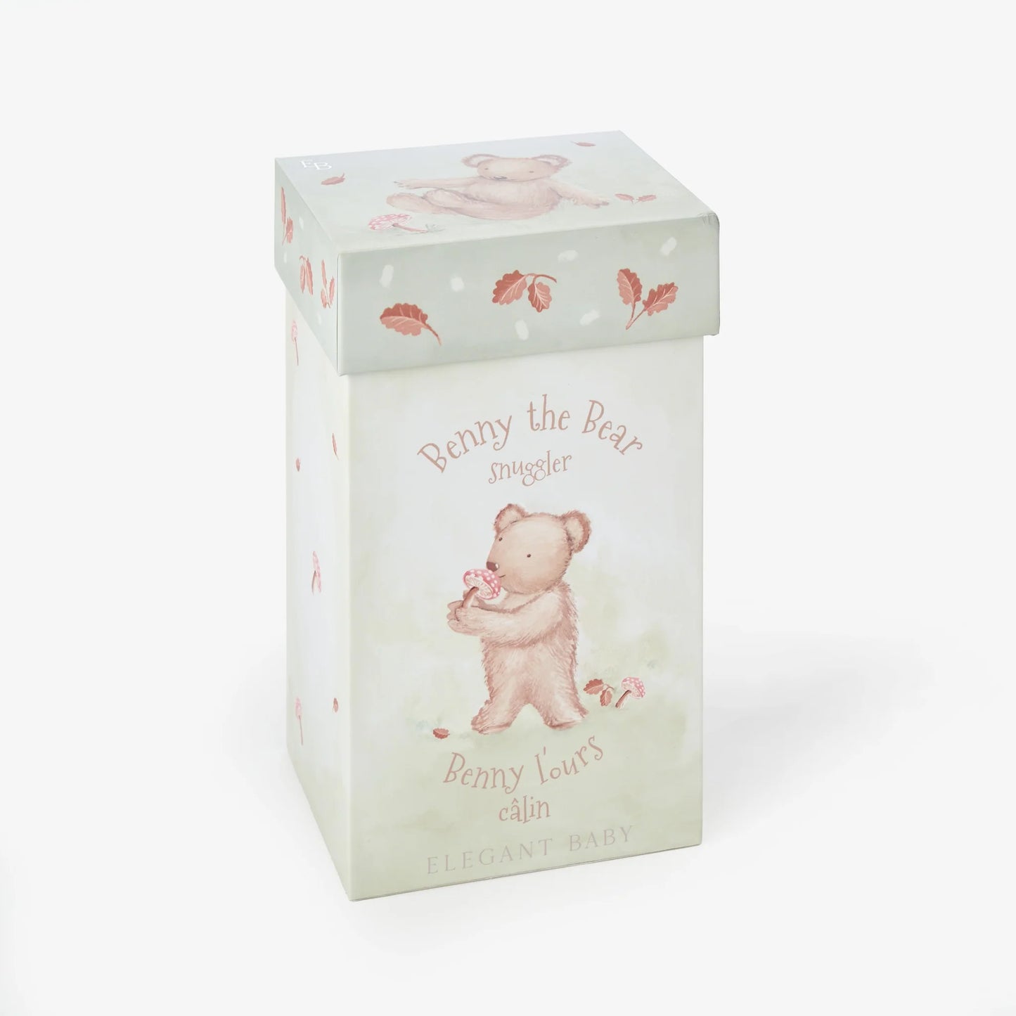 Bear Snuggler Plush Security Blanket W/ Gift Box