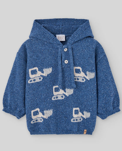 Knit Newborn Pullover NOGAL