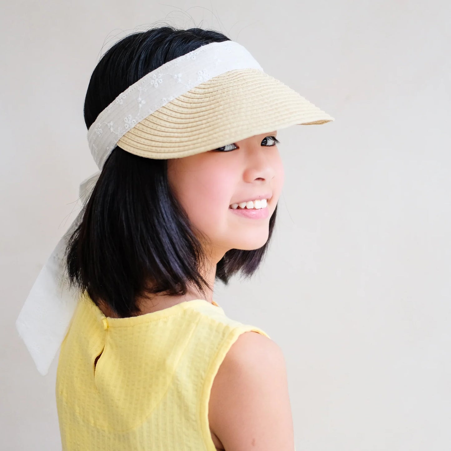Broderie Anglaise Visor