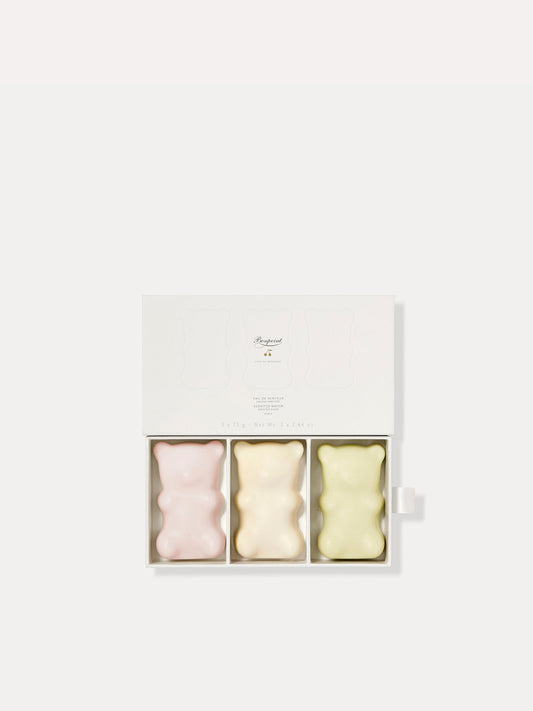 The Scented Bear Soap Trio